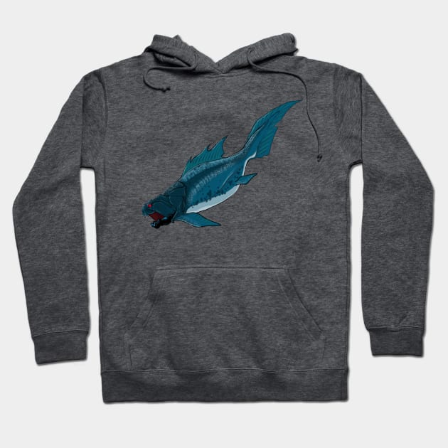 Dunkleosteus! Hoodie by RiffRaffComics